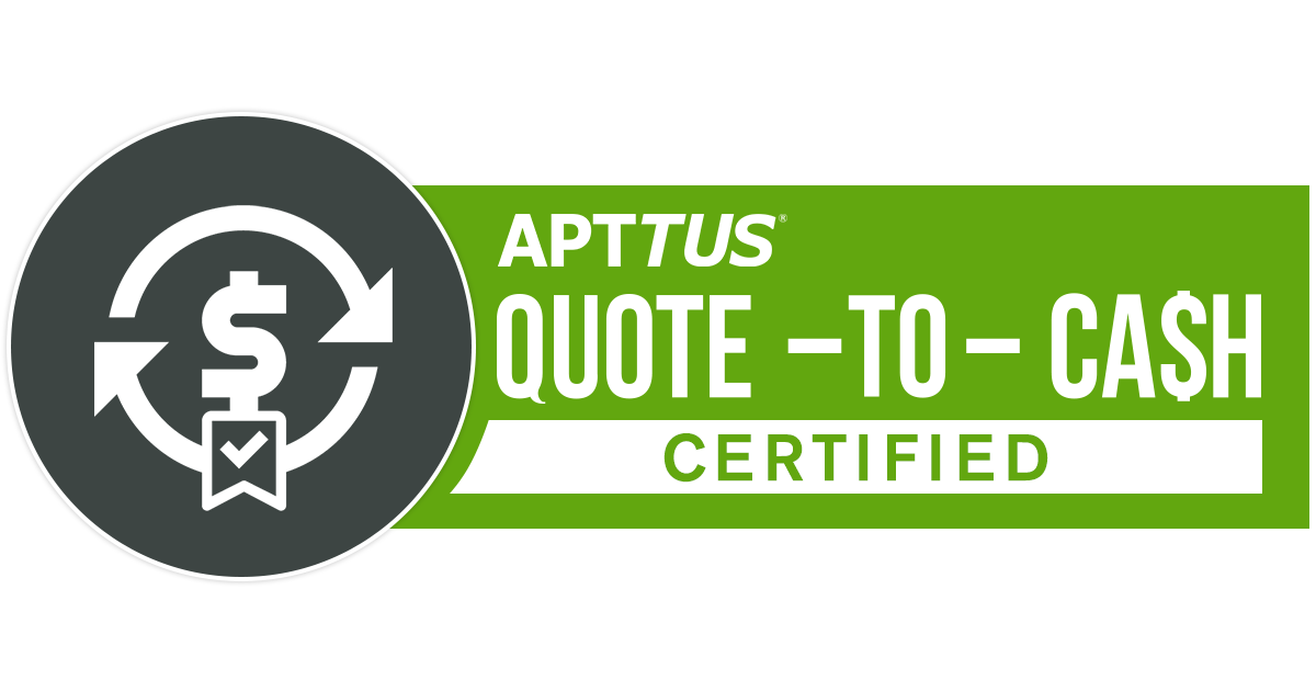 APTTUS Quote-to-Cash Certified